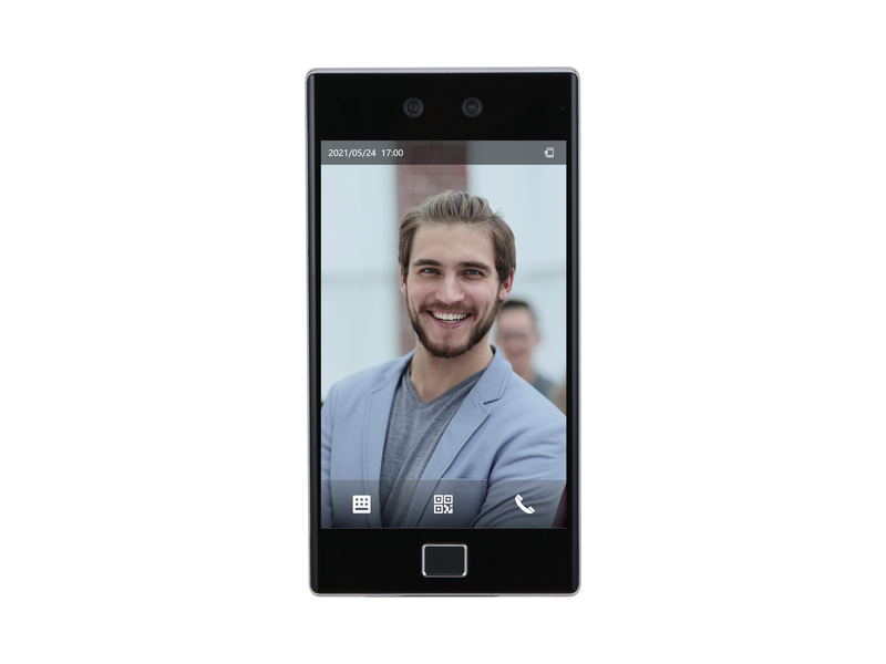 8-inch Face & Fingerprint Access Terminal (IP65) ASI8214S-W